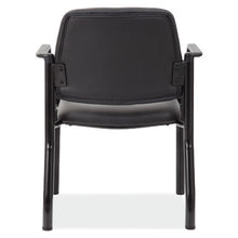 OfficeSource | Big & Tall | Guest Chair with Arms and Black Frame - 22''W