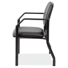 OfficeSource | Big & Tall | Guest Chair with Arms and Black Frame - 22''W