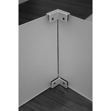 OfficeSource SafeGuard Barrier Collection Corner Bracket (For 6MM Acrylic Screens)