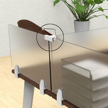 OfficeSource SafeGuard Barrier Collection T-Shaped Bracket (For 6MM Acrylic Screens)