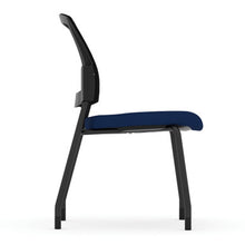 OfficeSource | Parson | Armless Micro Mesh Back Side Chair - Fabric