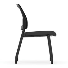 OfficeSource | Parson | Armless Micro Mesh Back Side Chair - Fabric