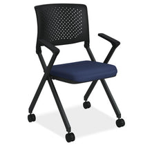 OfficeSource | Julep | Nesting Chair with Arms and Casters