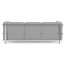 OfficeSource | Madison | Sofa with Chrome Frame