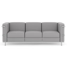 OfficeSource | Madison | Sofa with Chrome Frame