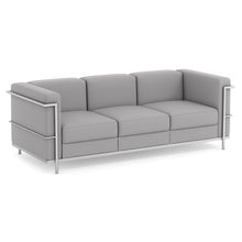 OfficeSource | Madison | Sofa with Chrome Frame