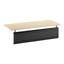 OfficeSource | StandUp Standing Desk Collection | Metal Perforated Modesty Panel - 65''W