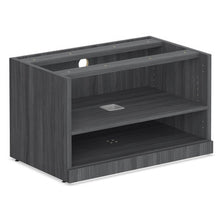 OfficeSource | StandUp Standing Desk | Open Shelf Cabinet (Top Not Included)