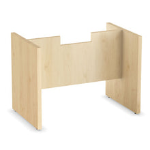 OfficeSource OS Conference Tables Slab Base with Modesty Panel