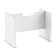 OfficeSource OS Conference Tables Slab Base with Modesty Panel