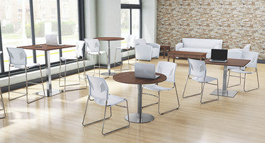 OfficeSource Conference/Multi-Purpose Tables 48'' Round Top