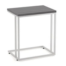 OfficeSource | OS Reception Tables | Laminate Side C Table with Silver Base