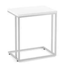 OfficeSource | OS Reception Tables | Laminate Side C Table with Silver Base