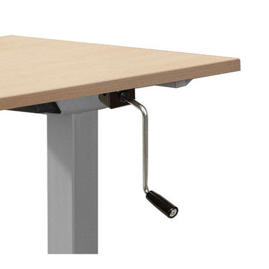 OfficeSource | StandUp Standing Desk Collection | Crank Lift Base - 35''W x 29.5''D