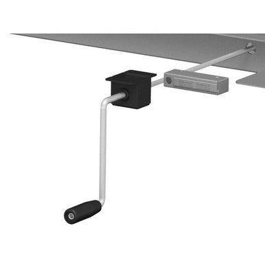 OfficeSource | StandUp Standing Desk Collection | Crank Lift Base - 58''W x 23.6''D
