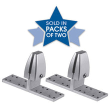 OfficeSource Variant Collection Dual Under Desk Mount Screen Brackets