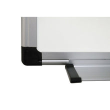 OfficeSource ViZual Collection Magnetic Porcelain Dry-Erase Board with Aluminum Frame - 24'' x 36''