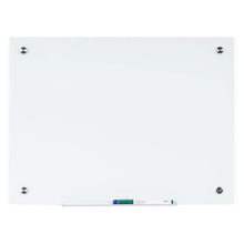 OfficeSource ViZual Collection Magnetic Glass Dry-Erase Board - 48'' x 96''