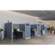 OfficeSource Fuse Collection Fabric Covered Panel - 24'' x 67''