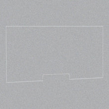 OfficeSource SafeGuard Barrier Collection Clear Acrylic Screen with Transaction Cutout - 42''W x 24''H