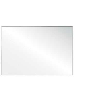 OfficeSource SafeGuard Barrier Collection Clear Acrylic Screen with Square Edges - 54''W x 24''H