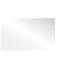 OfficeSource SafeGuard Barrier Collection Clear Acrylic Screen with Square Edges - 60''W x 24''H