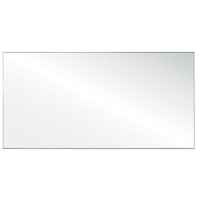 OfficeSource SafeGuard Barrier Collection Clear Acrylic Screen with Square Edges - 72''W x 24''H