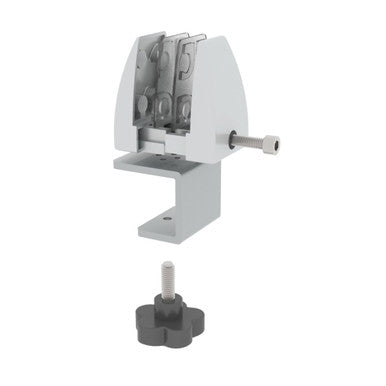 OfficeSource SafeGuard Barrier Collection Work Surface Clamp Bracket - For 1 to 1-1/2''Thick Tops