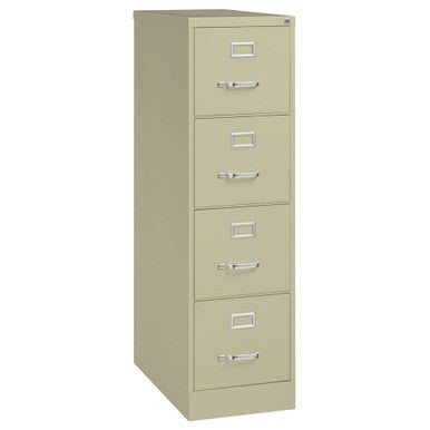 OfficeSource Steel Vertical File Collection 4 Drawer Vertical File Cabinet, 25'' Deep, Letter
