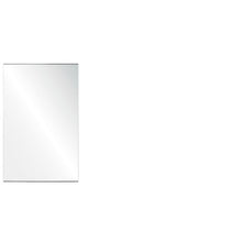 OfficeSource SafeGuard Barrier Collection Clear Acrylic Screen with Square Edges - 24''W x 24''H