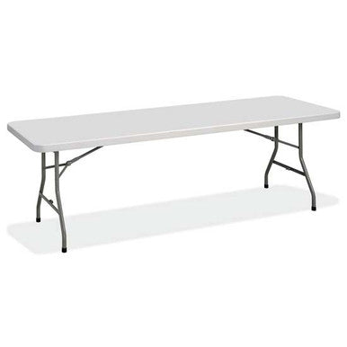 OfficeSource | Blow Molded Folding Tables | Rectangular Plastic Blow-Molded Folding Table 72'W x 30'D