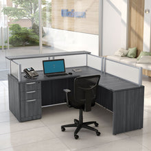 OfficeSource | Borders II | Rectangular Transaction Top 66''W x 12''D