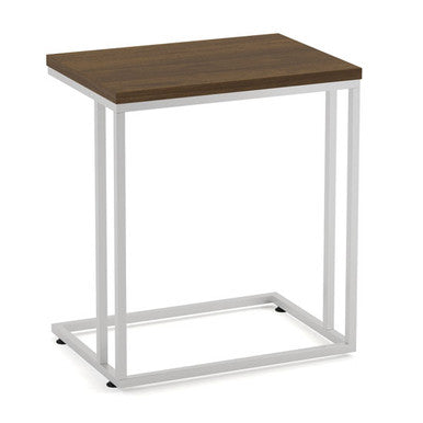 OfficeSource | OS Reception Tables | Laminate Side C Table with Silver Base
