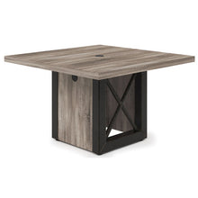 OfficeSource | Riveted | Square Conference Table with Cubed Base