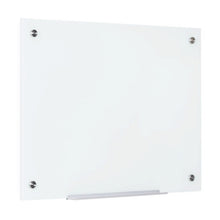 OfficeSource ViZual Collection Magnetic Glass Dry-Erase Board - 48'' x 96''