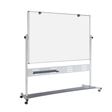 OfficeSource ViZual Collection Dry-Erase Mobile Revolving Easel - 48'' x 72''