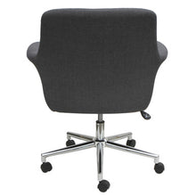 OfficeSource Bolster Collection Mid Back Swivel Chair with 5 Star Chrome Base