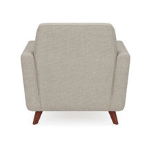 OfficeSource | Partridge | Club Chair with Light Wood Legs