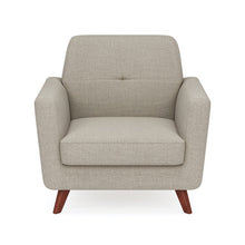 OfficeSource | Partridge | Club Chair with Light Wood Legs