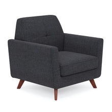 OfficeSource | Partridge | Club Chair with Light Wood Legs