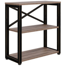OfficeSource | Riveted | 36''H Metal Bookcase