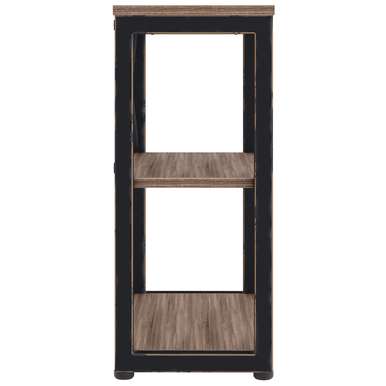 OfficeSource | Riveted | 36''H Metal Bookcase