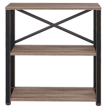 OfficeSource | Riveted | 36''H Metal Bookcase