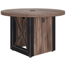 OfficeSource | Riveted | 48'' Round Conference Table Top