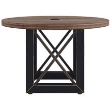 OfficeSource | Riveted | 48'' Round Conference Table Top