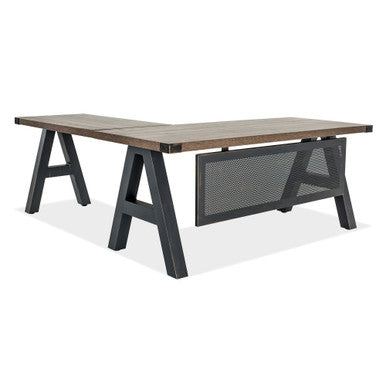 OfficeSource | Epitome | Industrial Desk with Metal Corners - 60''W