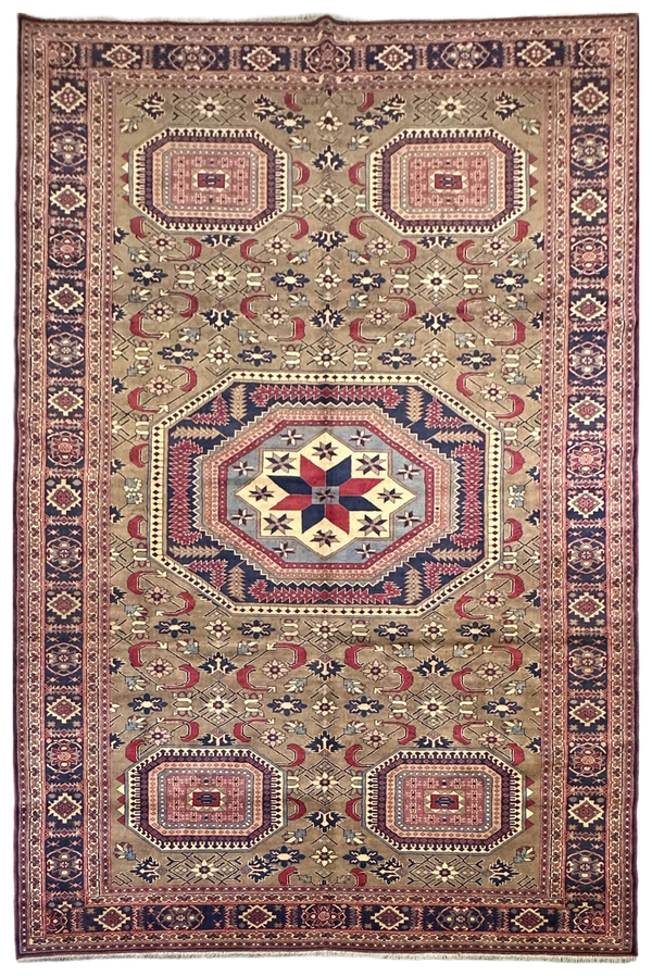 7x11 Artisan Royalty Collection Rug – Premium Afghan Wool