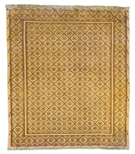 3x5 Traditional Afghan Wool Rug – Frontier Collection Style