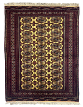 4x6 Sovereign Afghan Rug – Hand-Knotted Royal Design