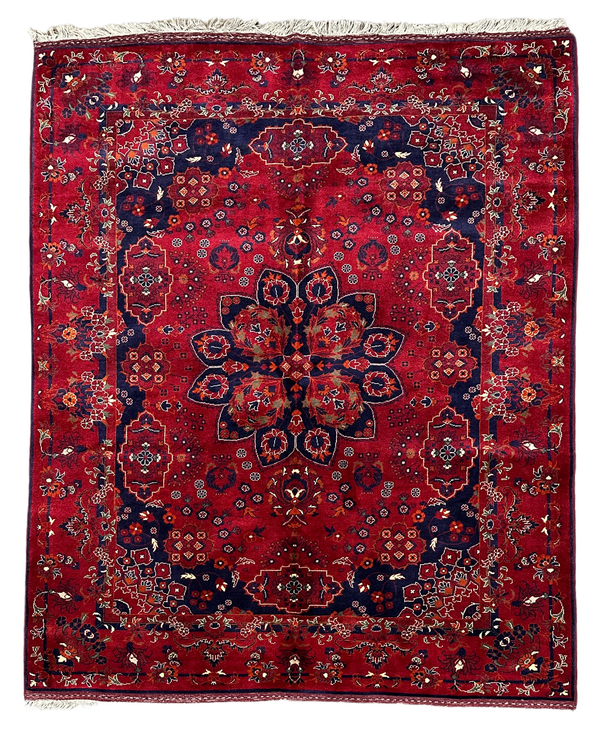 7x5 Premium Afghan Rug – Caspian Collection Design